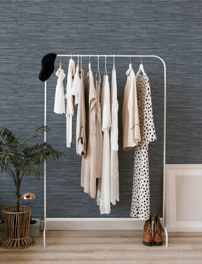 Harmony Exhale Faux Grasscloth Wallpaper