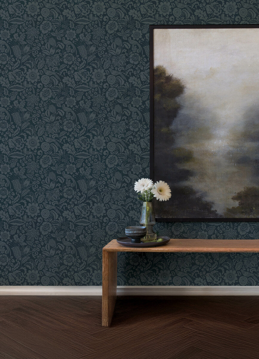 Haberdashery Marta Floral Wallpaper