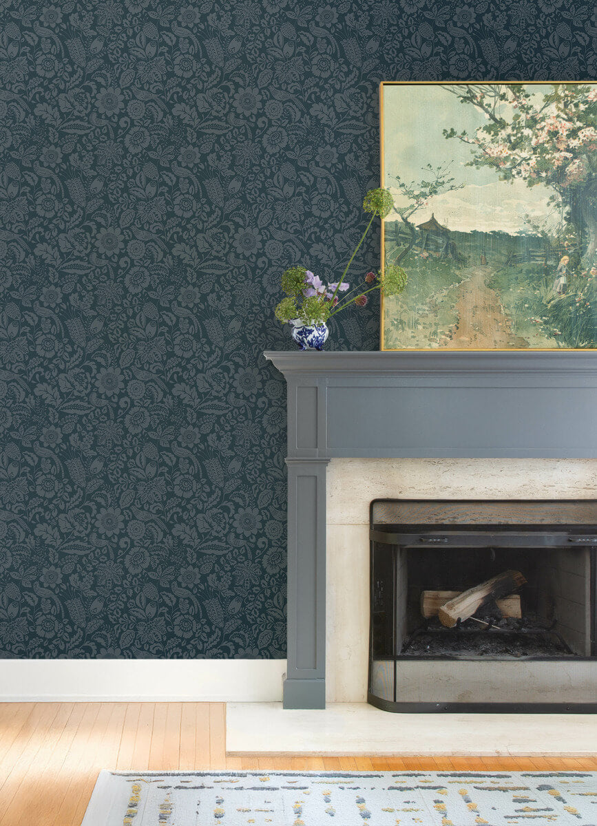 Haberdashery Marta Floral Wallpaper