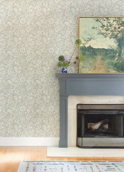 Haberdashery Marta Floral Wallpaper