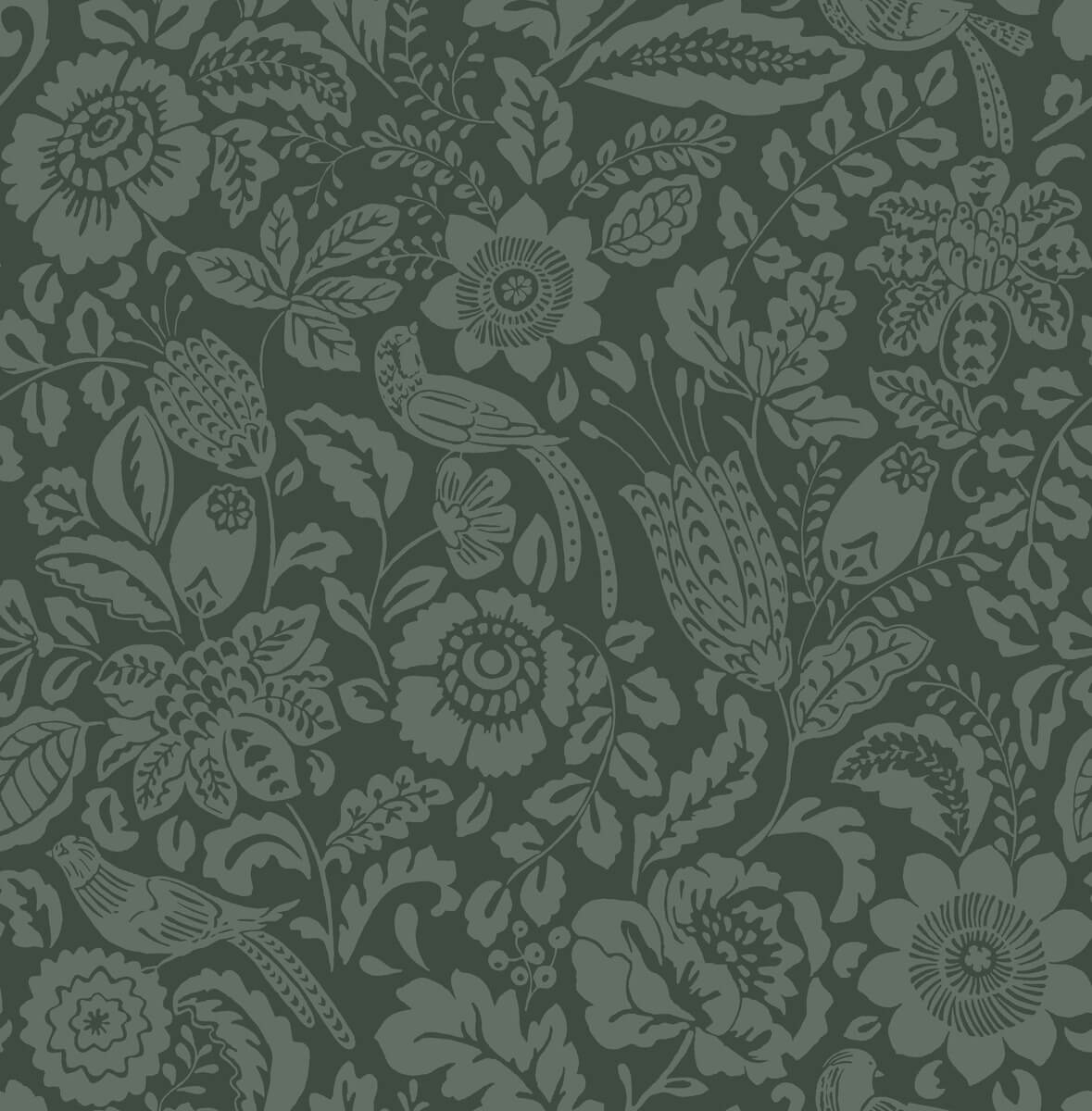 Haberdashery Marta Floral Wallpaper
