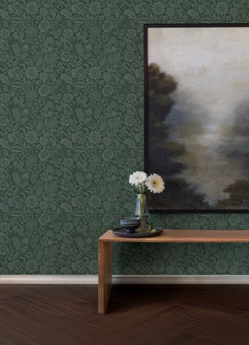 Haberdashery Marta Floral Wallpaper