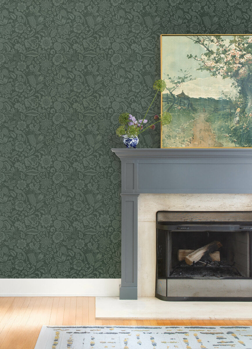 Haberdashery Marta Floral Wallpaper