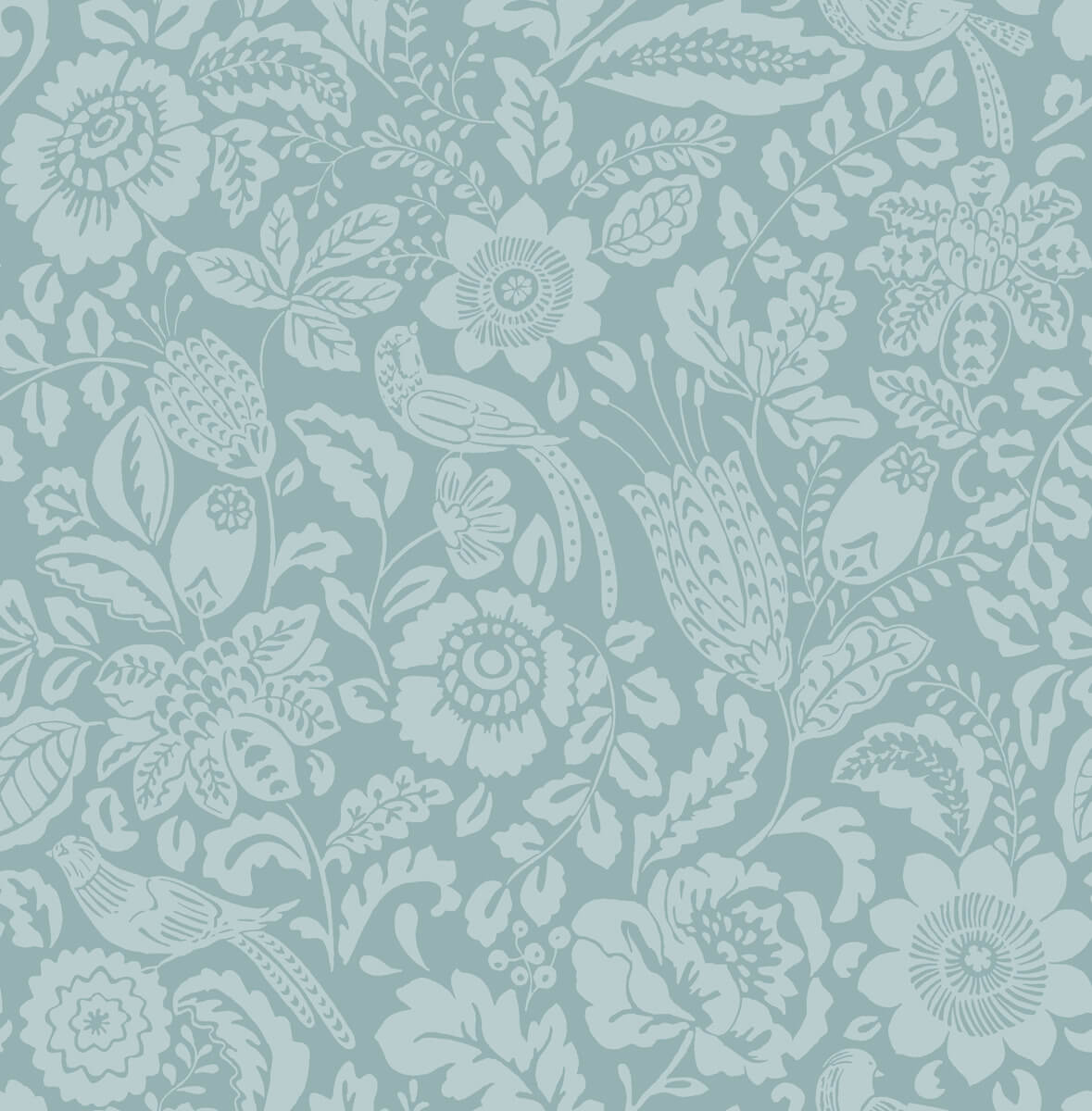Haberdashery Marta Floral Wallpaper