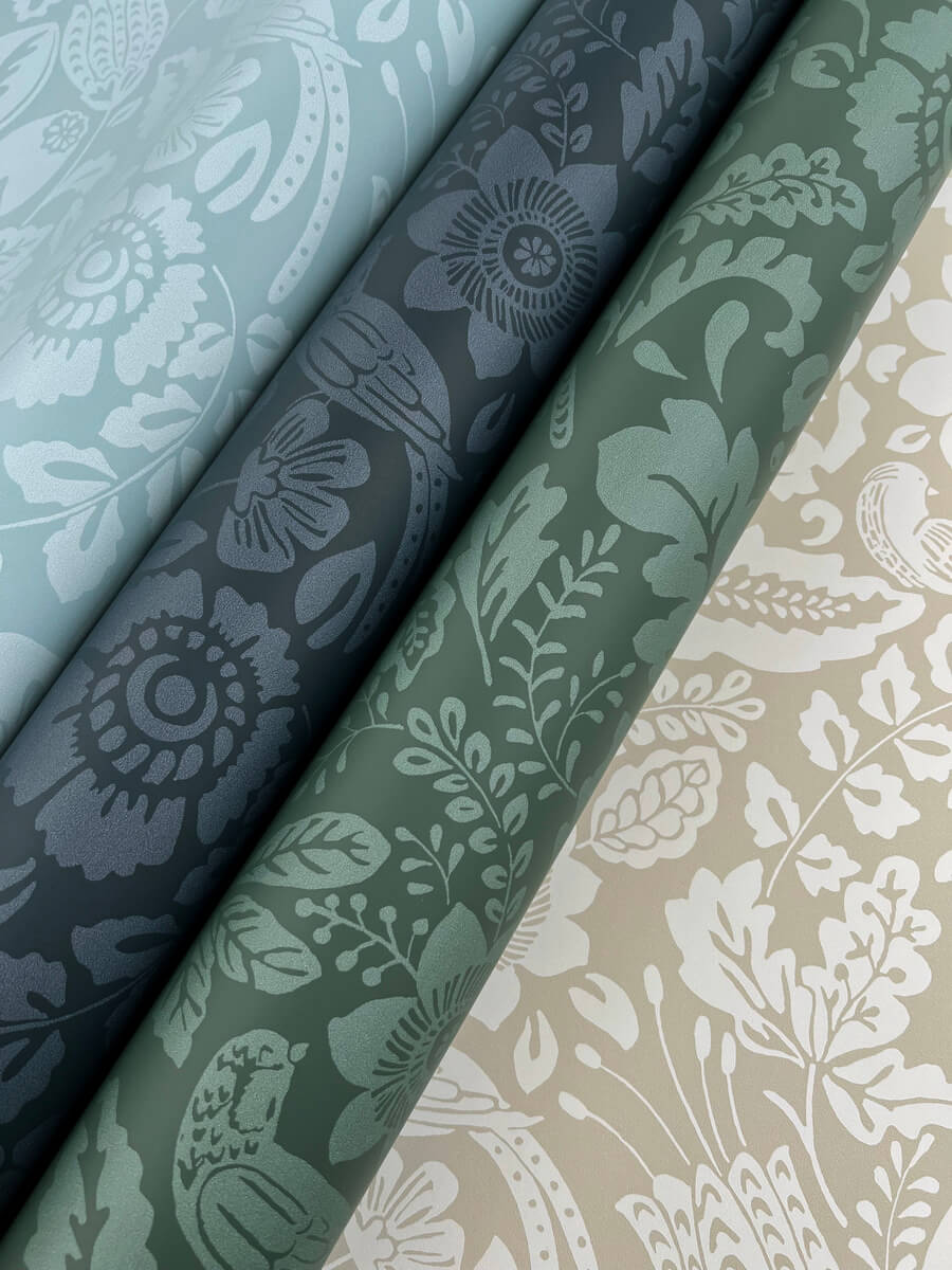 Haberdashery Marta Floral Wallpaper