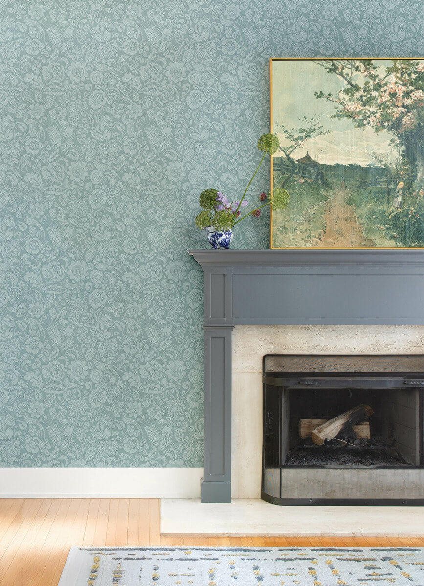 Haberdashery Marta Floral Wallpaper
