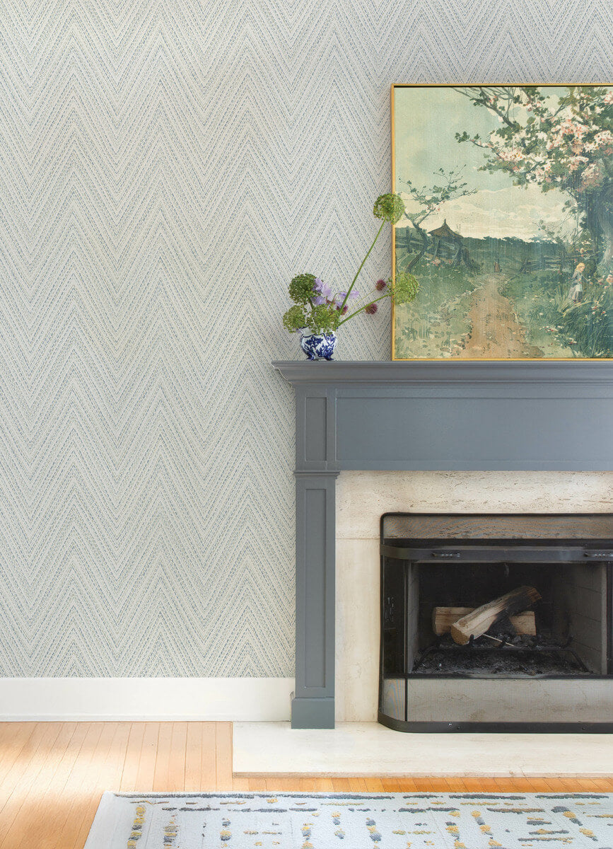 Haberdashery Lainey Chevron Wallpaper
