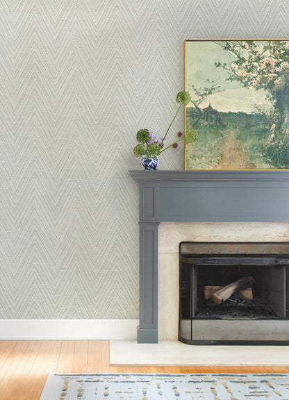 Haberdashery Lainey Chevron Wallpaper