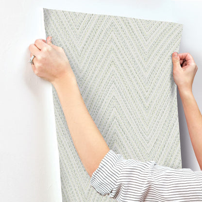 Haberdashery Lainey Chevron Wallpaper
