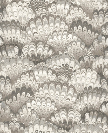 Haberdashery Octavia Marbled Ink Wallpaper