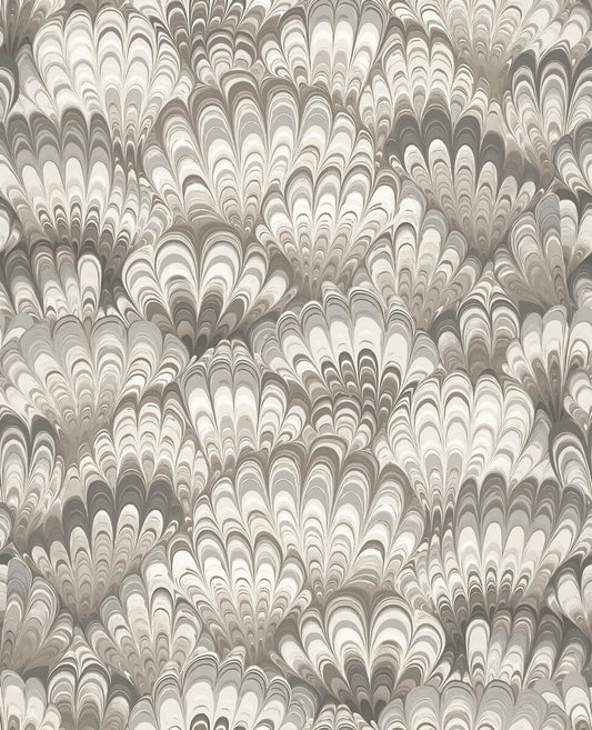 Haberdashery Octavia Marbled Ink Wallpaper