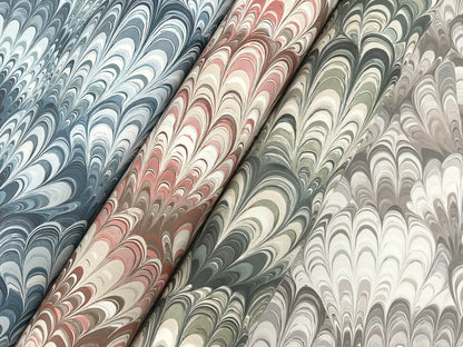 Haberdashery Octavia Marbled Ink Wallpaper
