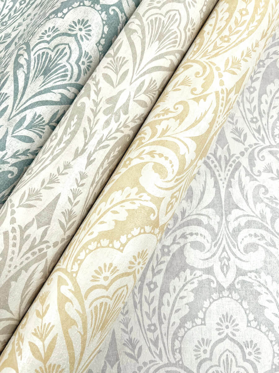 Haberdashery Berkshire Damask Wallpaper