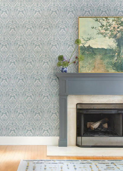 Haberdashery Berkshire Damask Wallpaper