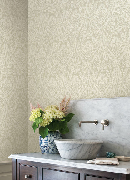 Haberdashery Berkshire Damask Wallpaper