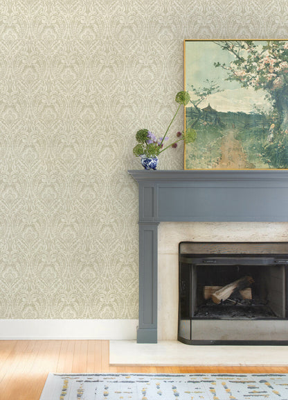 Haberdashery Berkshire Damask Wallpaper