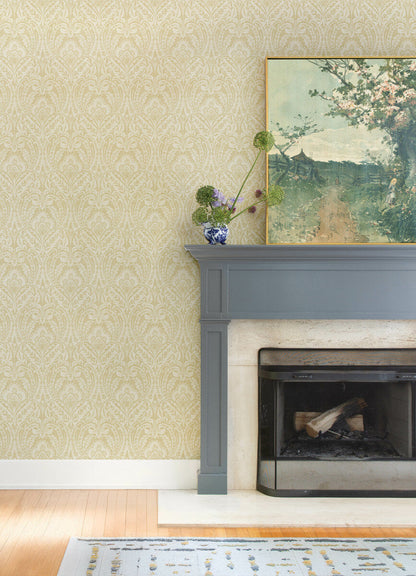 Haberdashery Berkshire Damask Wallpaper