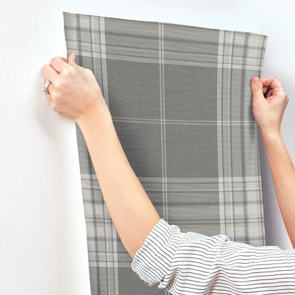 Haberdashery Westley Plaid Wallpaper