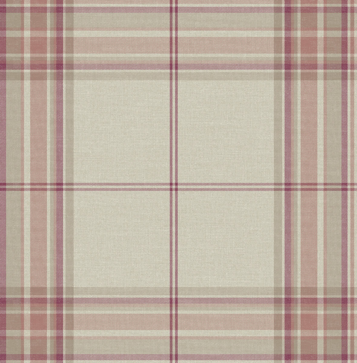 Haberdashery Westley Plaid Wallpaper