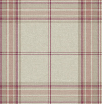 Haberdashery Westley Plaid Wallpaper