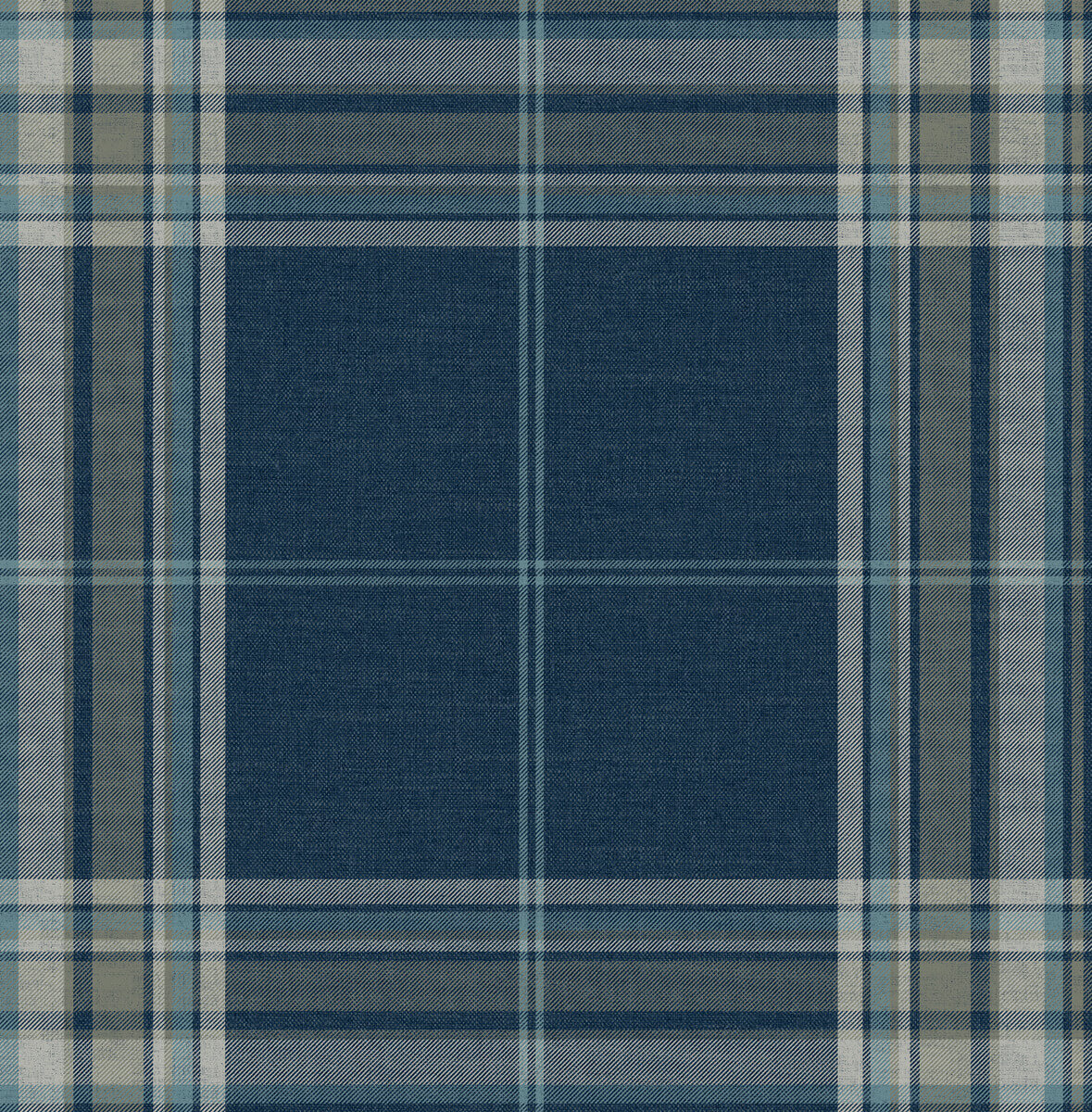 Haberdashery Westley Plaid Wallpaper