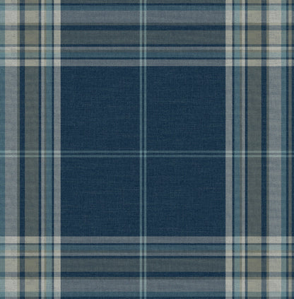 Haberdashery Westley Plaid Wallpaper