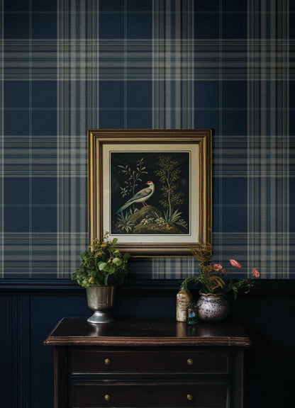 Haberdashery Westley Plaid Wallpaper