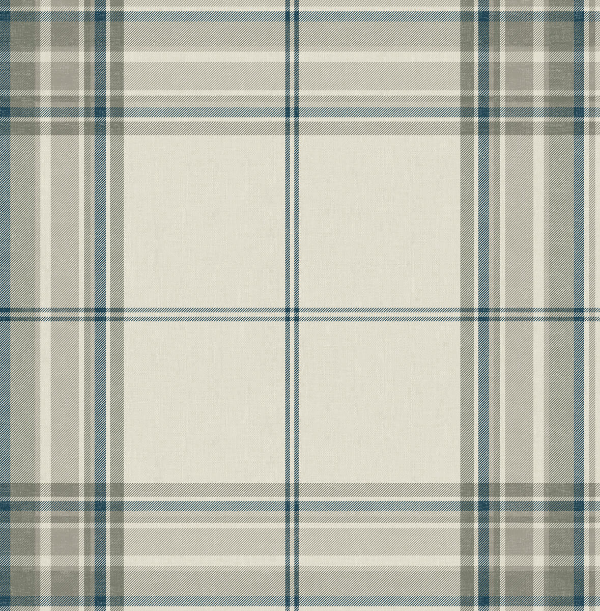 Haberdashery Westley Plaid Wallpaper