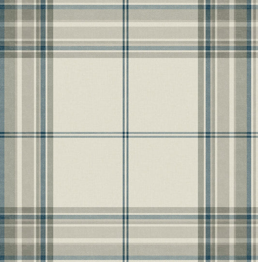 Haberdashery Westley Plaid Wallpaper
