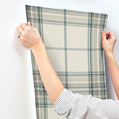 Haberdashery Westley Plaid Wallpaper