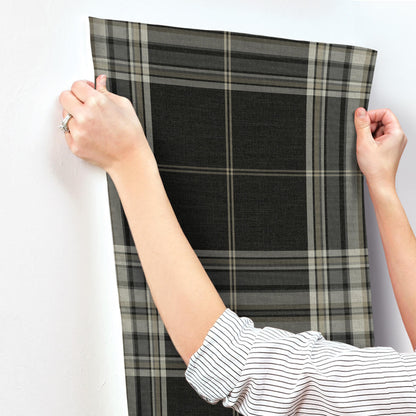 Haberdashery Westley Plaid Wallpaper
