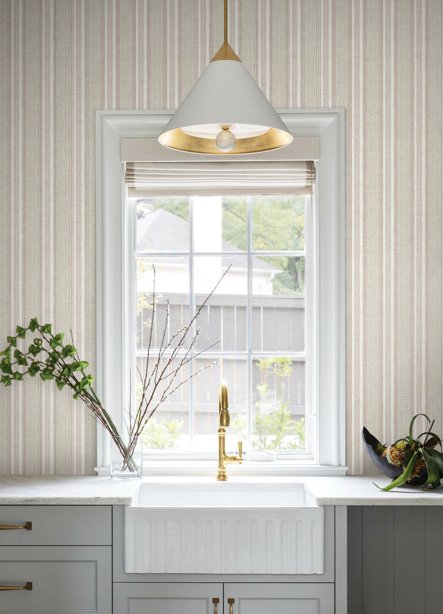 Haberdashery Ayanna Striped Wallpaper