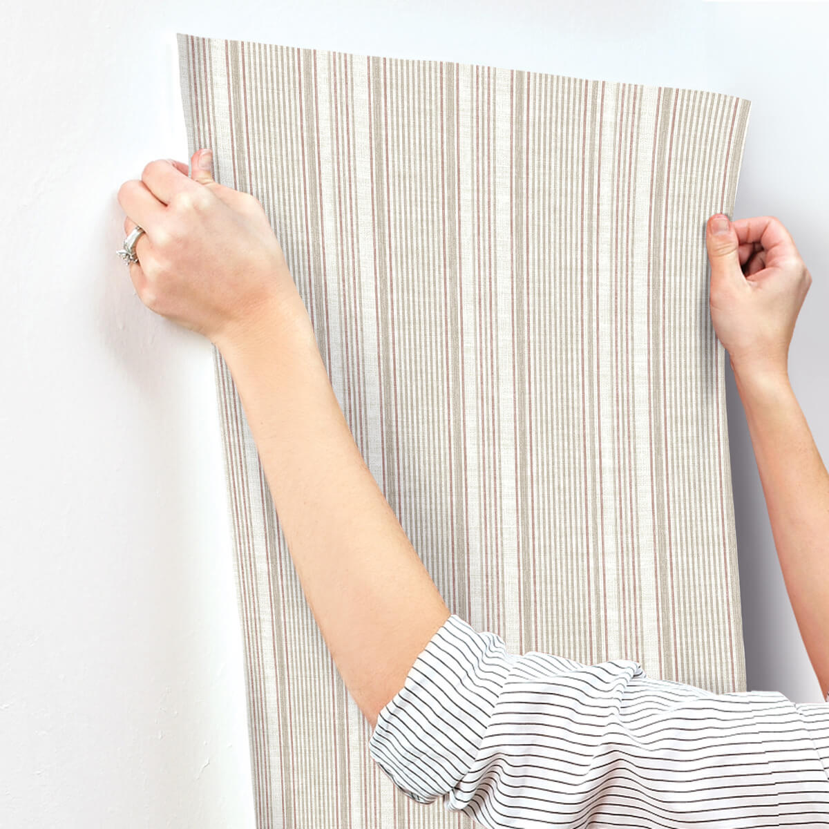 Haberdashery Ayanna Striped Wallpaper