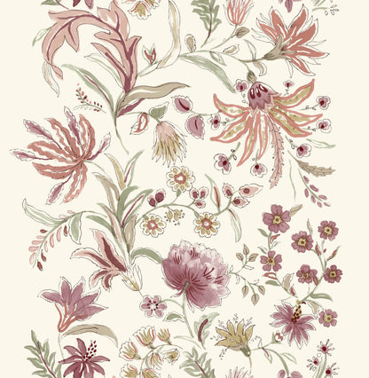 Haberdashery Teonna Floral Wallpaper