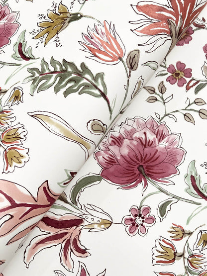Haberdashery Teonna Floral Wallpaper