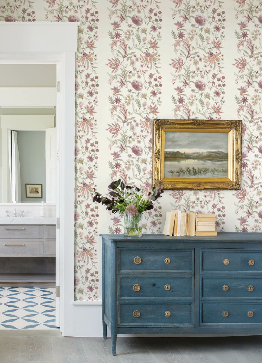Haberdashery Teonna Floral Wallpaper