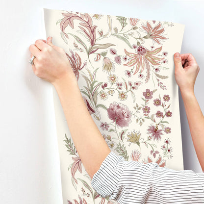 Haberdashery Teonna Floral Wallpaper