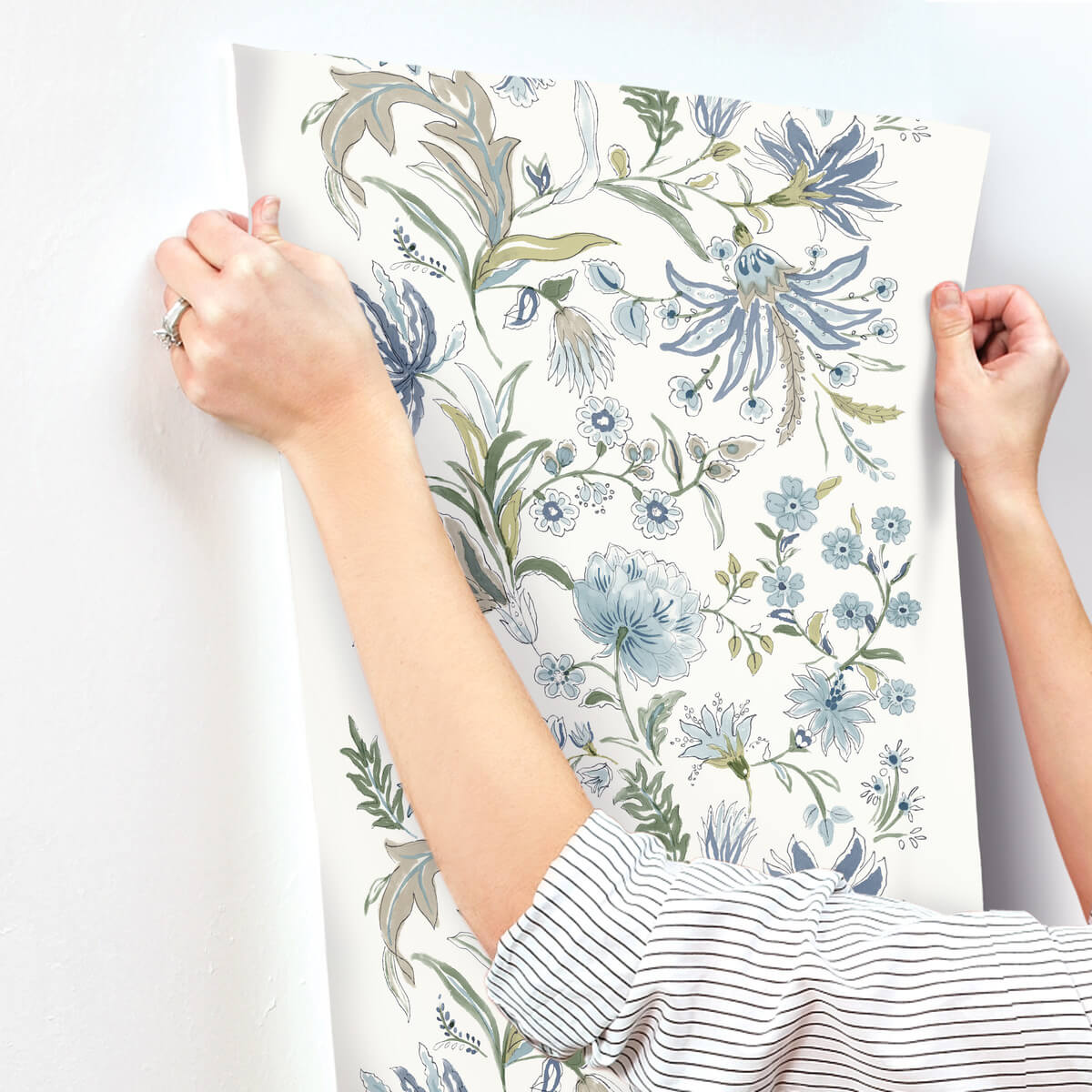 Haberdashery Teonna Floral Wallpaper