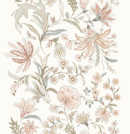 Haberdashery Teonna Floral Wallpaper