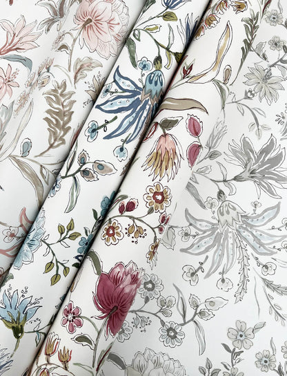 Haberdashery Teonna Floral Wallpaper