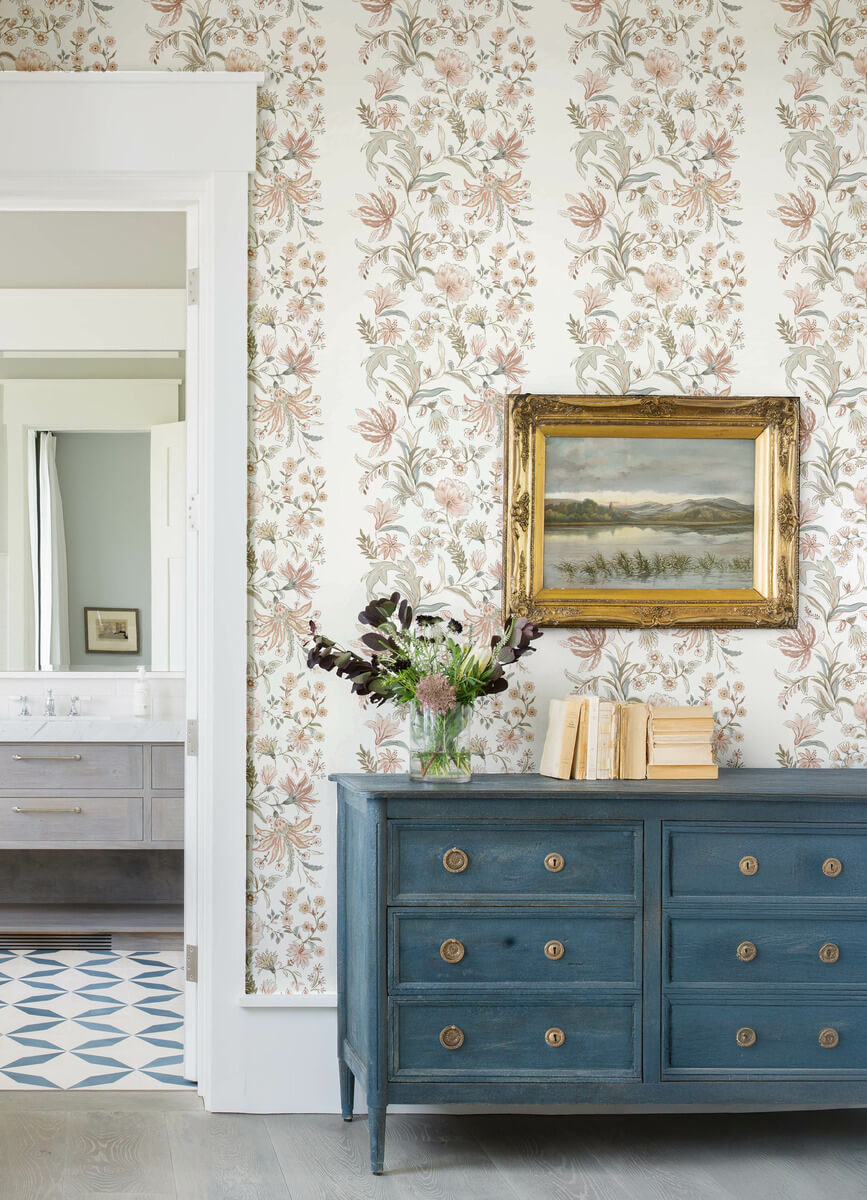 Haberdashery Teonna Floral Wallpaper