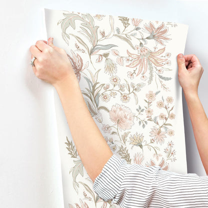 Haberdashery Teonna Floral Wallpaper