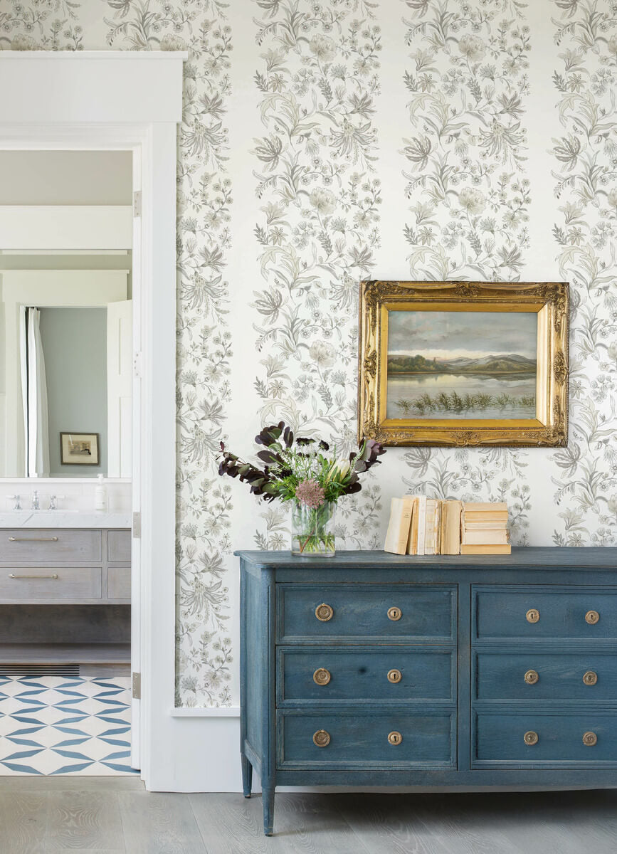 Haberdashery Teonna Floral Wallpaper
