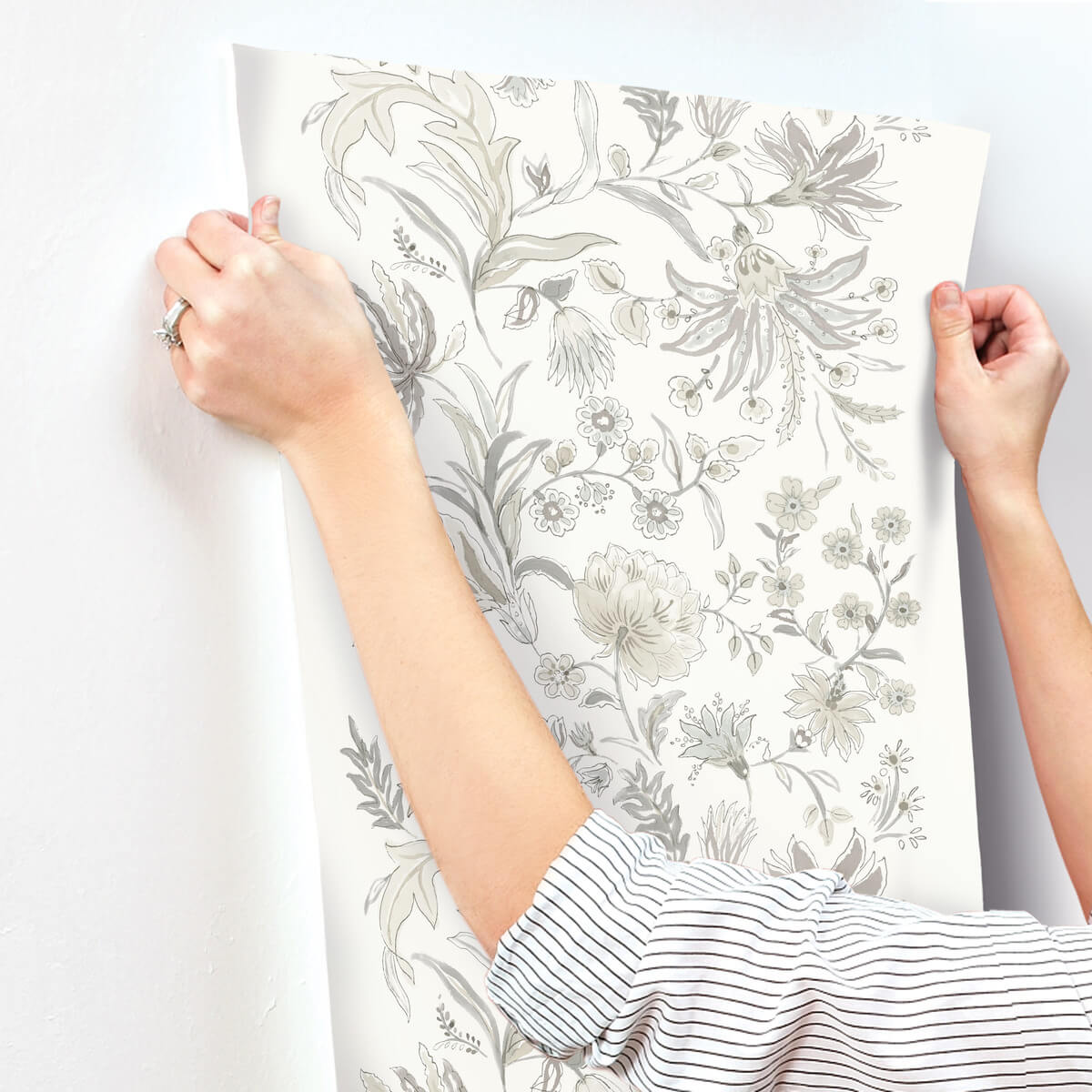 Haberdashery Teonna Floral Wallpaper