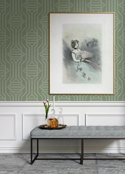 Haberdashery Essex Geometric Wallpaper
