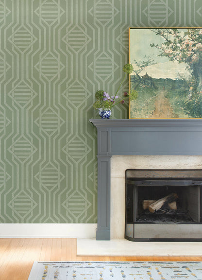 Haberdashery Essex Geometric Wallpaper