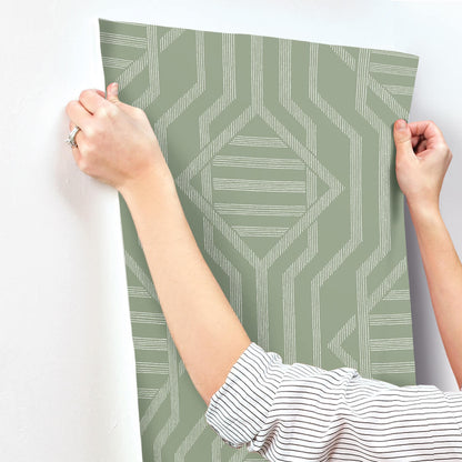 Haberdashery Essex Geometric Wallpaper