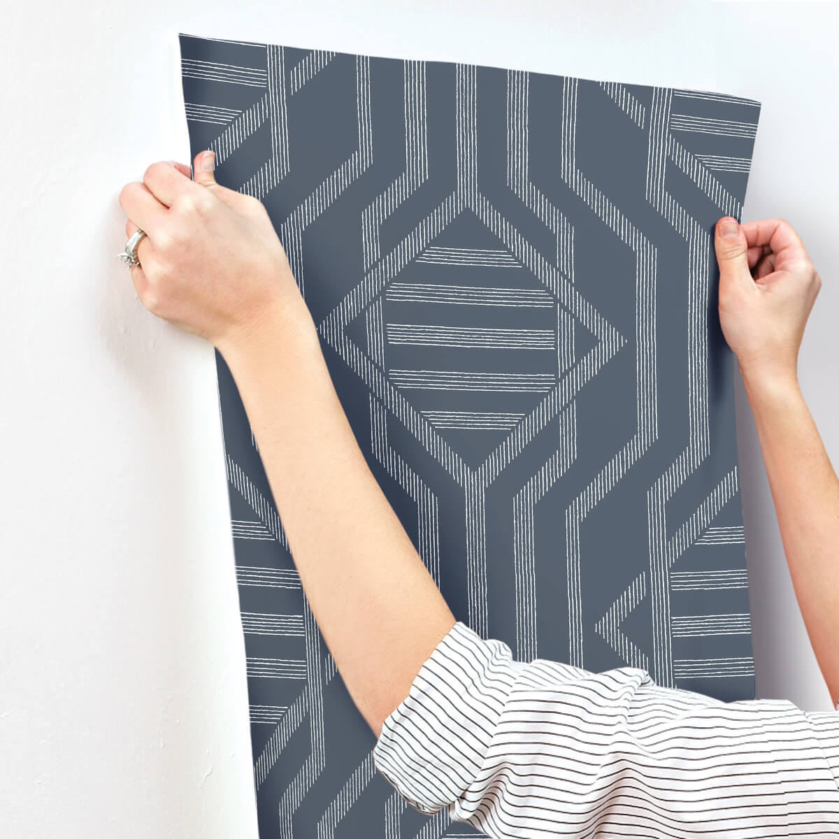 Haberdashery Essex Geometric Wallpaper