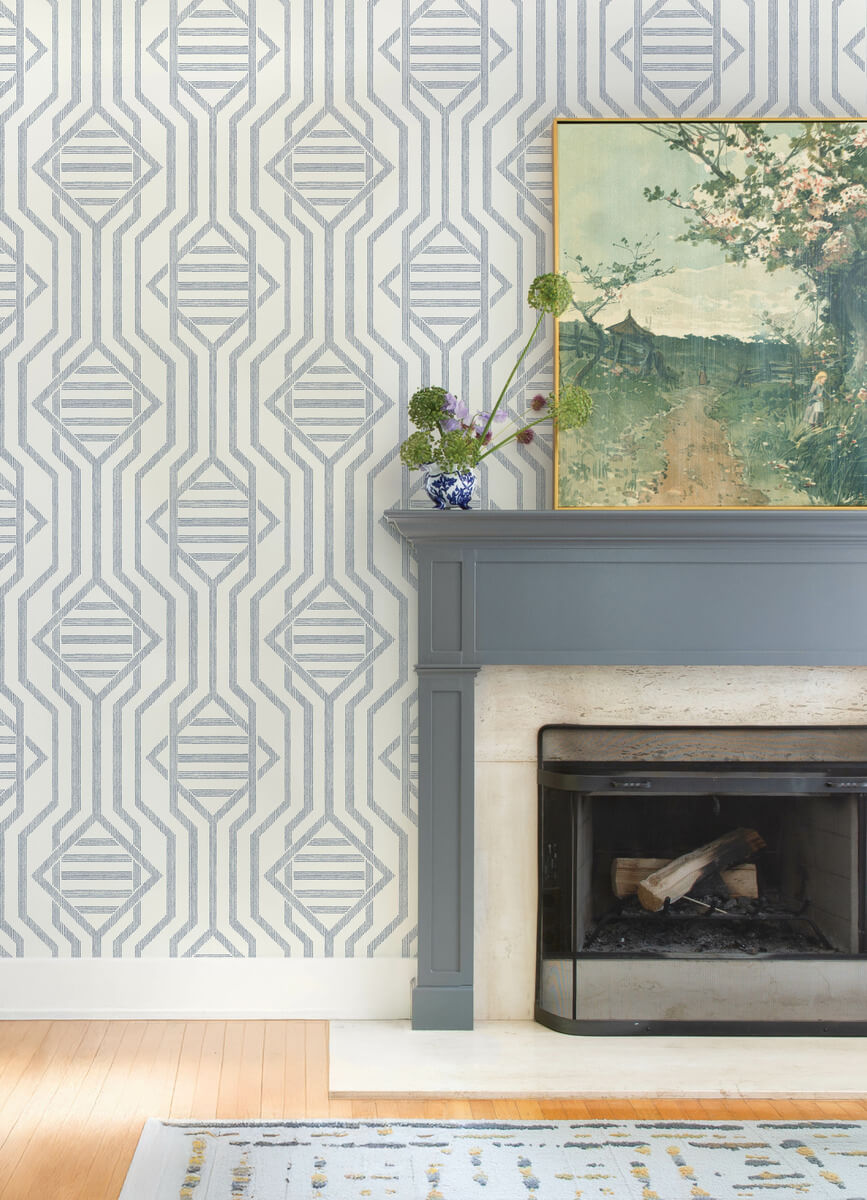 Haberdashery Essex Geometric Wallpaper