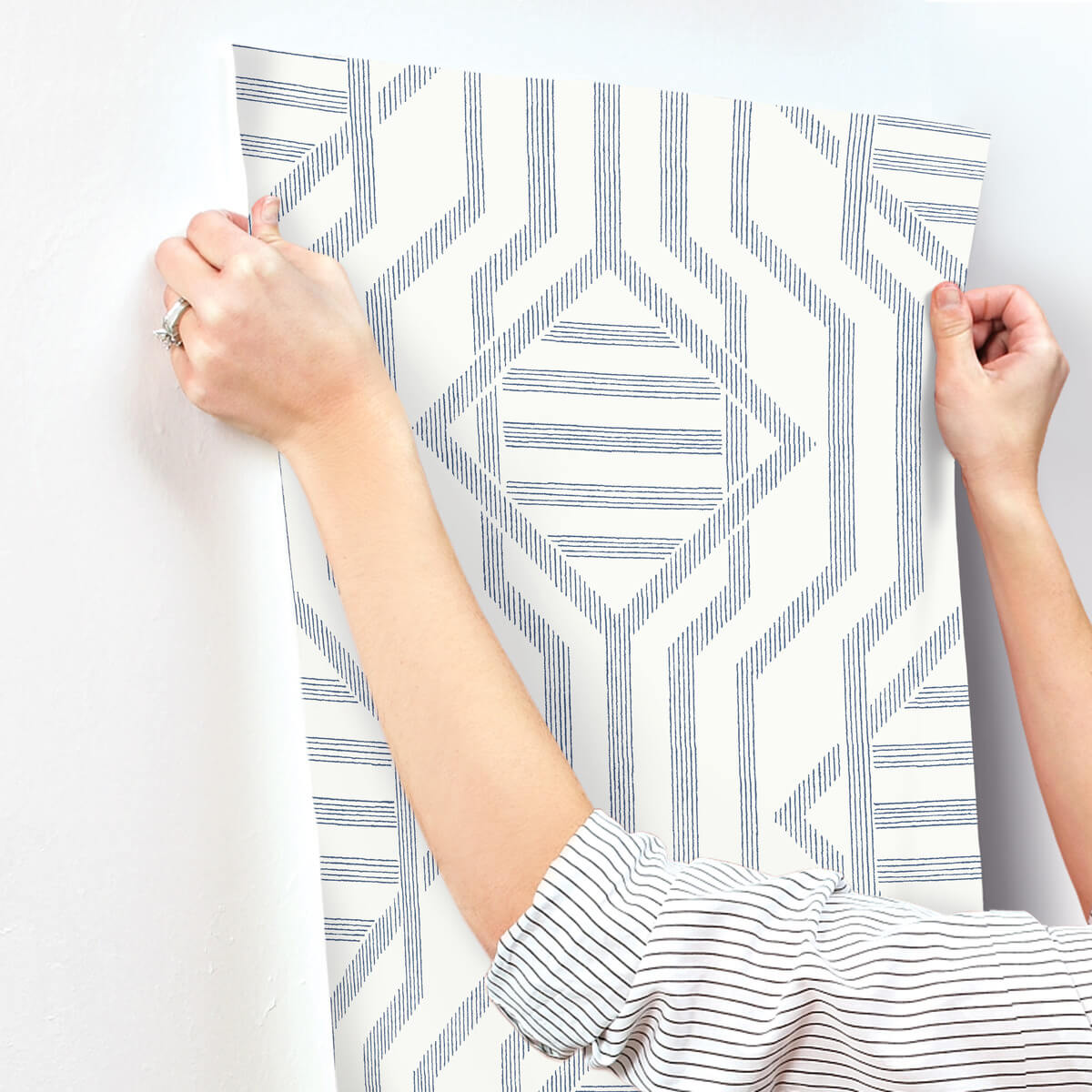 Haberdashery Essex Geometric Wallpaper